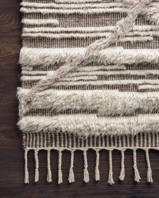 Loloi Khalid Kf-07 Ivory/Taupe Rugs.