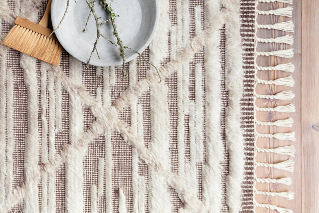 Loloi Khalid Kf-07 Ivory/Taupe Rugs.