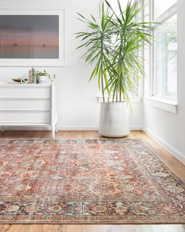 Loloi Layla Lay-02 Spice / Marine Rugs.