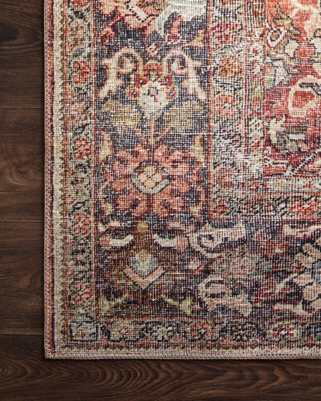 Loloi Layla Lay-02 Spice / Marine Rugs.