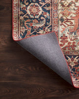 Loloi Layla Lay-08 Red / Navy Rugs.