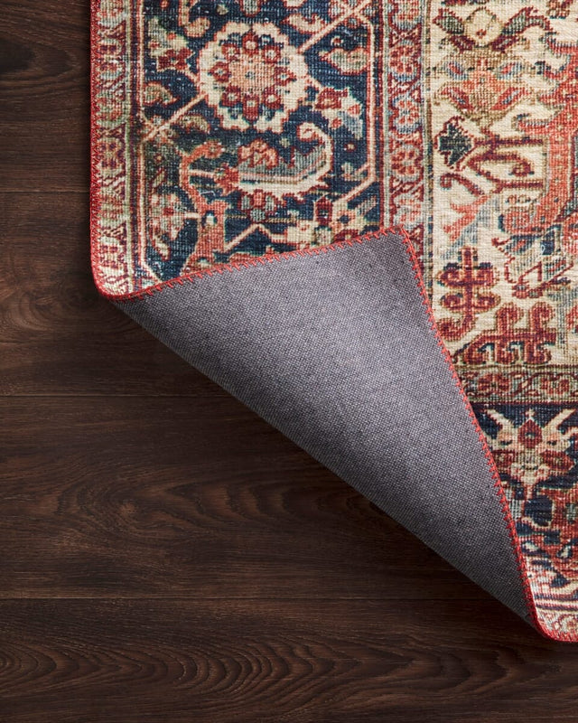 Loloi Layla Lay-08 Red / Navy Rugs.