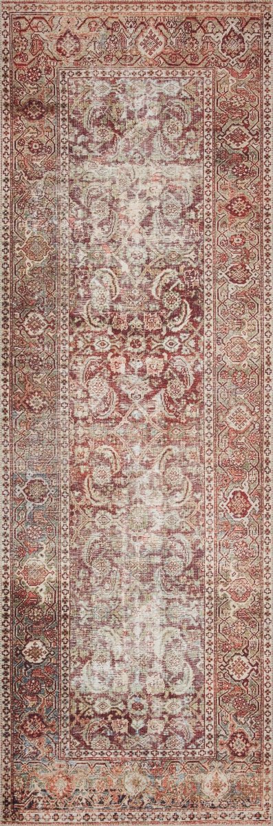 Loloi Layla Lay-11 Cinnamon/Sage Rugs.