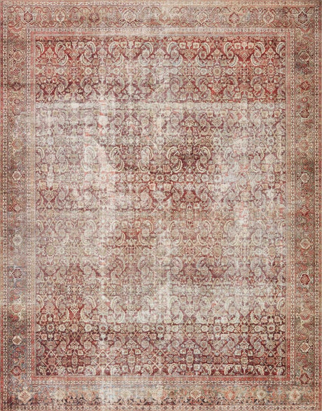 Loloi Layla Lay-11 Cinnamon/Sage Rugs.