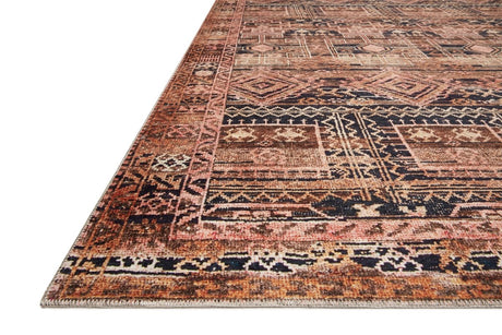 Loloi Layla Lay-14 Mocha/Blush Rugs.