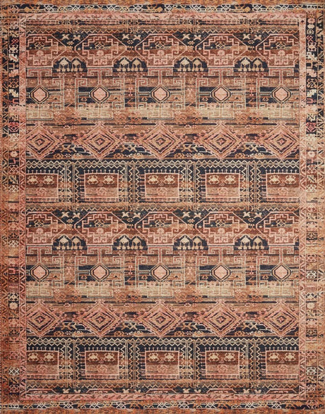 Loloi Layla Lay-14 Mocha/Blush Rugs.