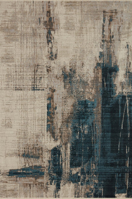 Loloi Leigh Lei-08 Slate/Denim Rugs.