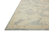 Loloi Lenore LNO-01 Blue / Natural Rug - rug corner