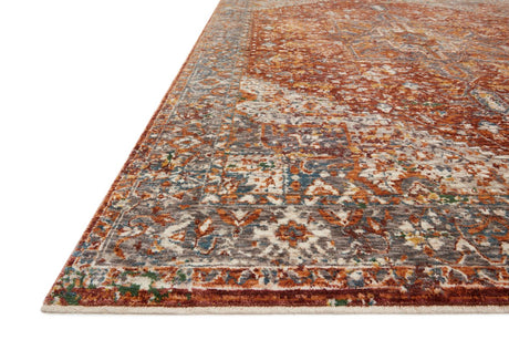 Loloi Lourdes Lou-02 Rust/Multi Rugs.