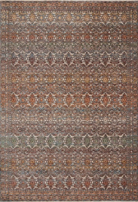 Loloi Lourdes Lou-03 Stone/Multi Rugs.