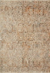 Loloi Lourdes Lou-05 Ivory/Orange Rugs.