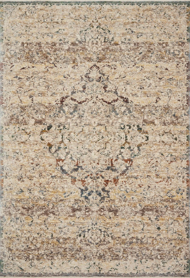 Loloi Lourdes Lou-06 Ivory/Multi Rugs.