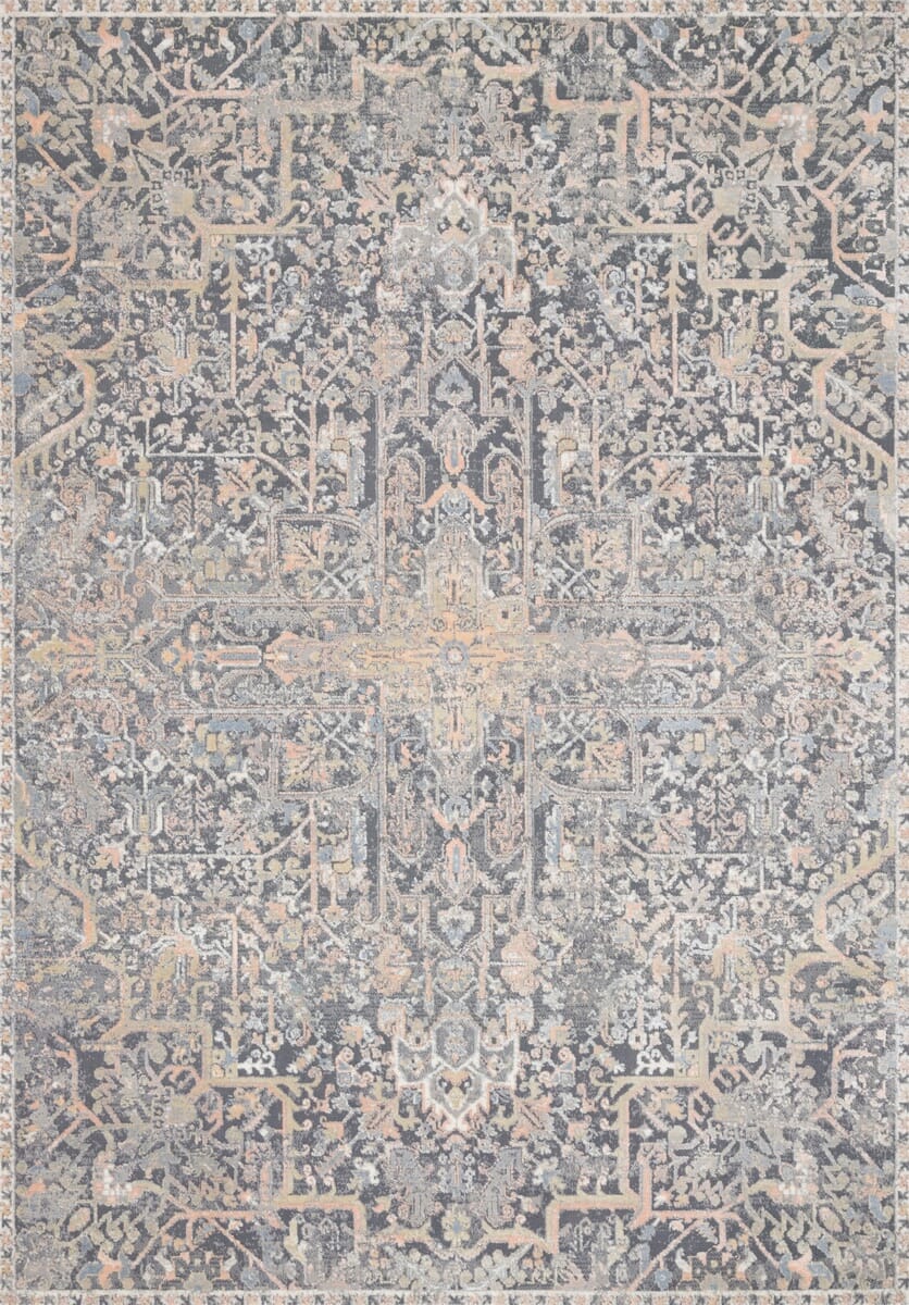 Loloi Lucia Luc-02 Charcoal / Multi Rugs.