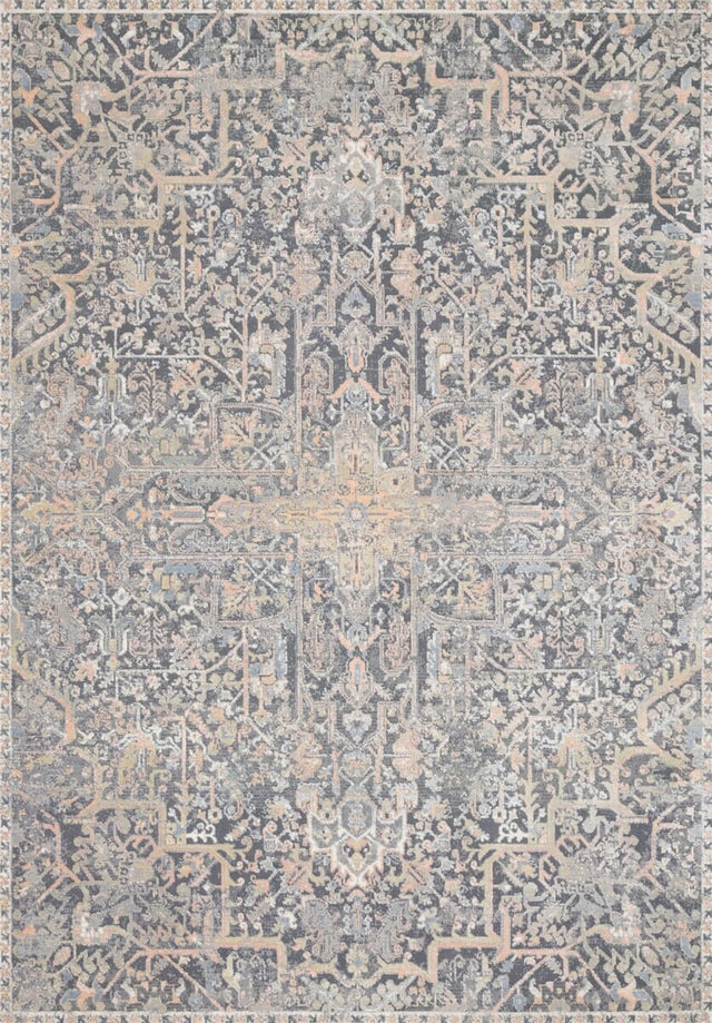 Loloi Lucia Luc-02 Charcoal / Multi Rugs.