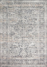 Loloi Lucia Luc-03 Steel / Ivory Rugs.