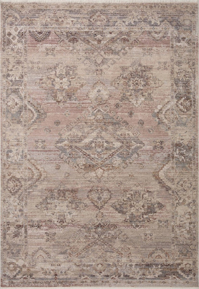 Loloi Lyra Lyr-01 Blush/Dove Rug.