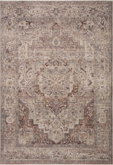 Loloi Lyra Lyr-06 Berry/Stone Rug.