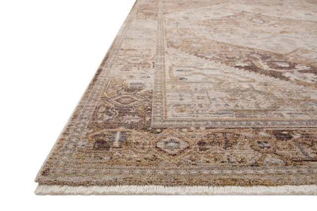 Loloi Lyra Lyr-07 Natural/Mocha Rug.