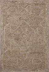 Loloi Mabel MBL-01 Traditional Hand Tufted Bark, Graphite Rug - main flat