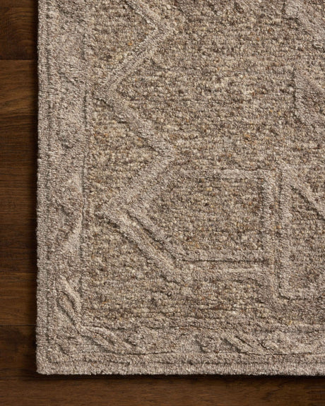 Loloi Mabel MBL-01 Traditional Hand Tufted Bark, Graphite Rug