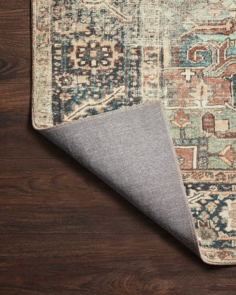 Loloi Margot Mat-02 Terracotta/Lagoon Rugs.