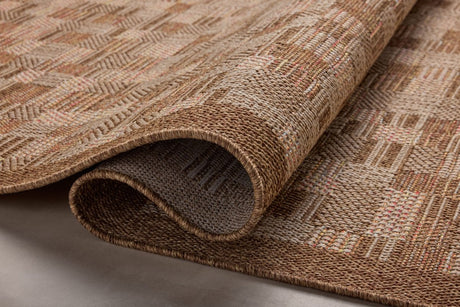 Loloi Merrick Mer-04 Chestnut/Fiesta Rug.