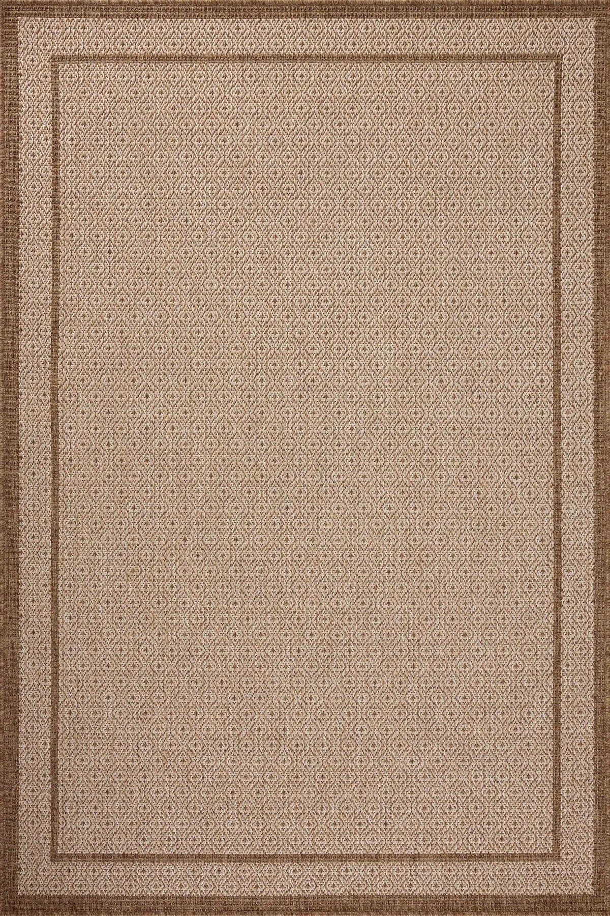 Loloi Merrick Mer-05 Chestnut/Oatmeal Rug - main flat