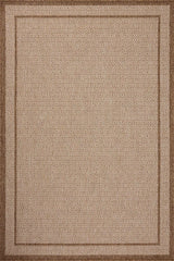 Loloi Merrick Mer-05 Chestnut/Oatmeal Rug - main flat