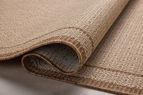 Loloi Merrick Mer-05 Chestnut/Oatmeal Rug.