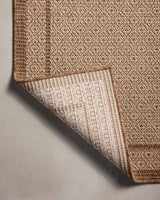 Loloi Merrick Mer-05 Chestnut/Oatmeal Rug.