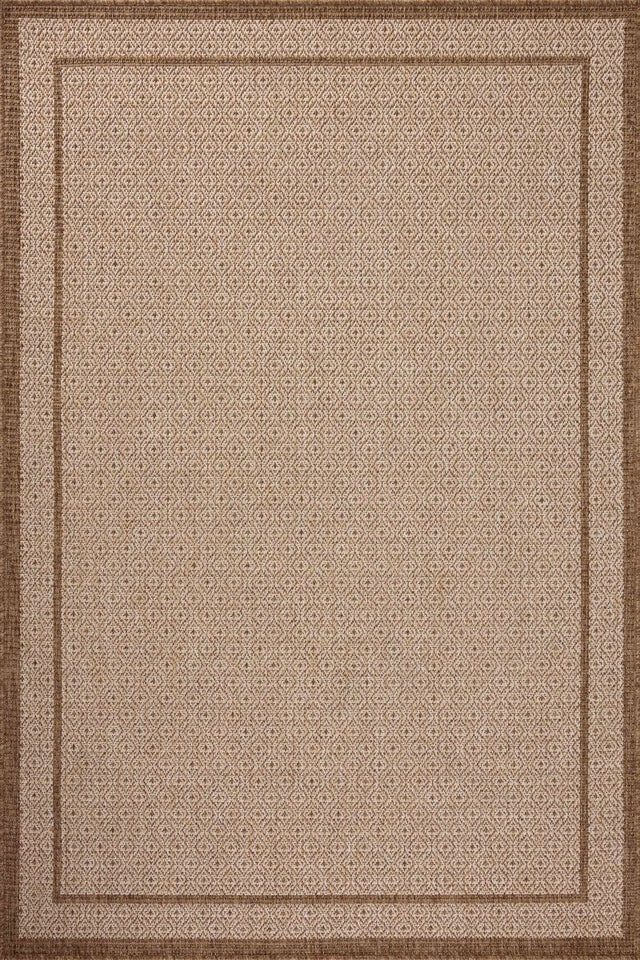 Loloi Merrick Mer-05 Chestnut/Oatmeal Rug.