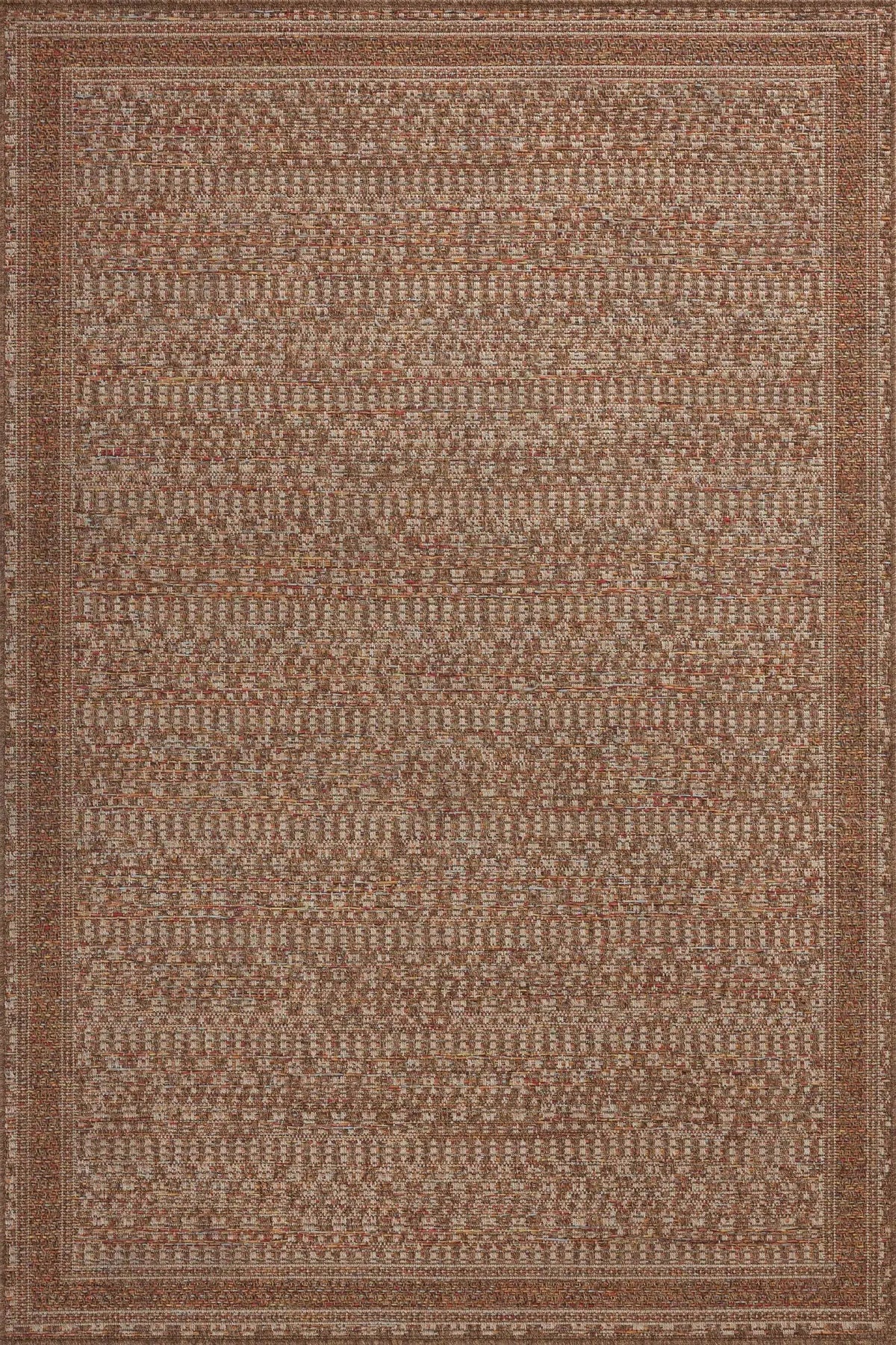 Loloi Merrick Mer-08 Natural/Fiesta Rug - main flat