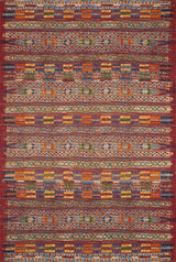 Loloi Mika Mik-09 Red / Multi Rugs.
