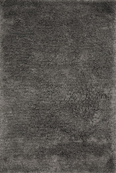 Loloi Mila Shag Mil-01 Charcoal Rugs.