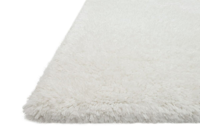 Loloi Mila Shag Mil-01 White Rugs.