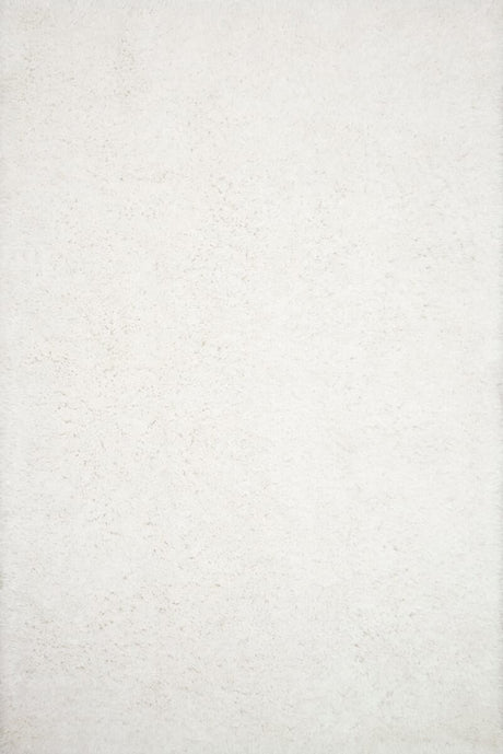 Loloi Mila Shag Mil-01 White Rugs.