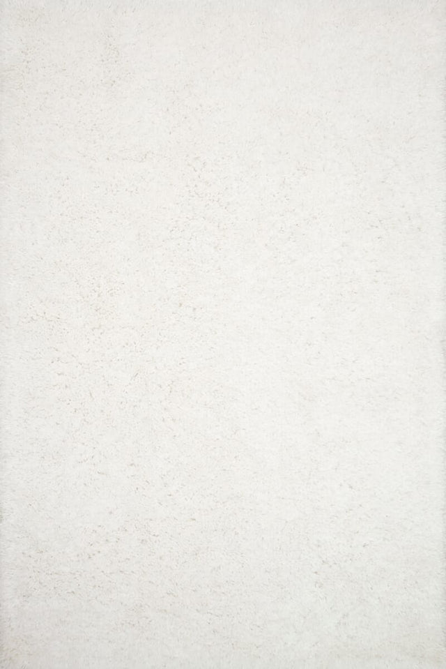 Loloi Mila Shag Mil-01 White Rugs.