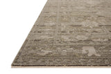 Loloi Milena MLE-01 Sage / Ivory Rug - rug corner