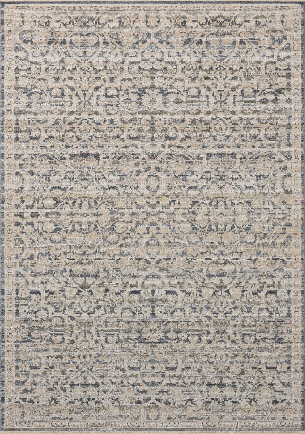 Loloi Milena MLE-02 Denim / Natural Rug - main flat