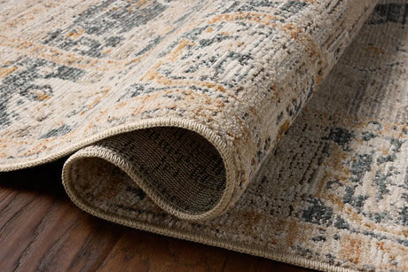 Loloi Milena MLE-04 Natural / Ivory Rug - pile height