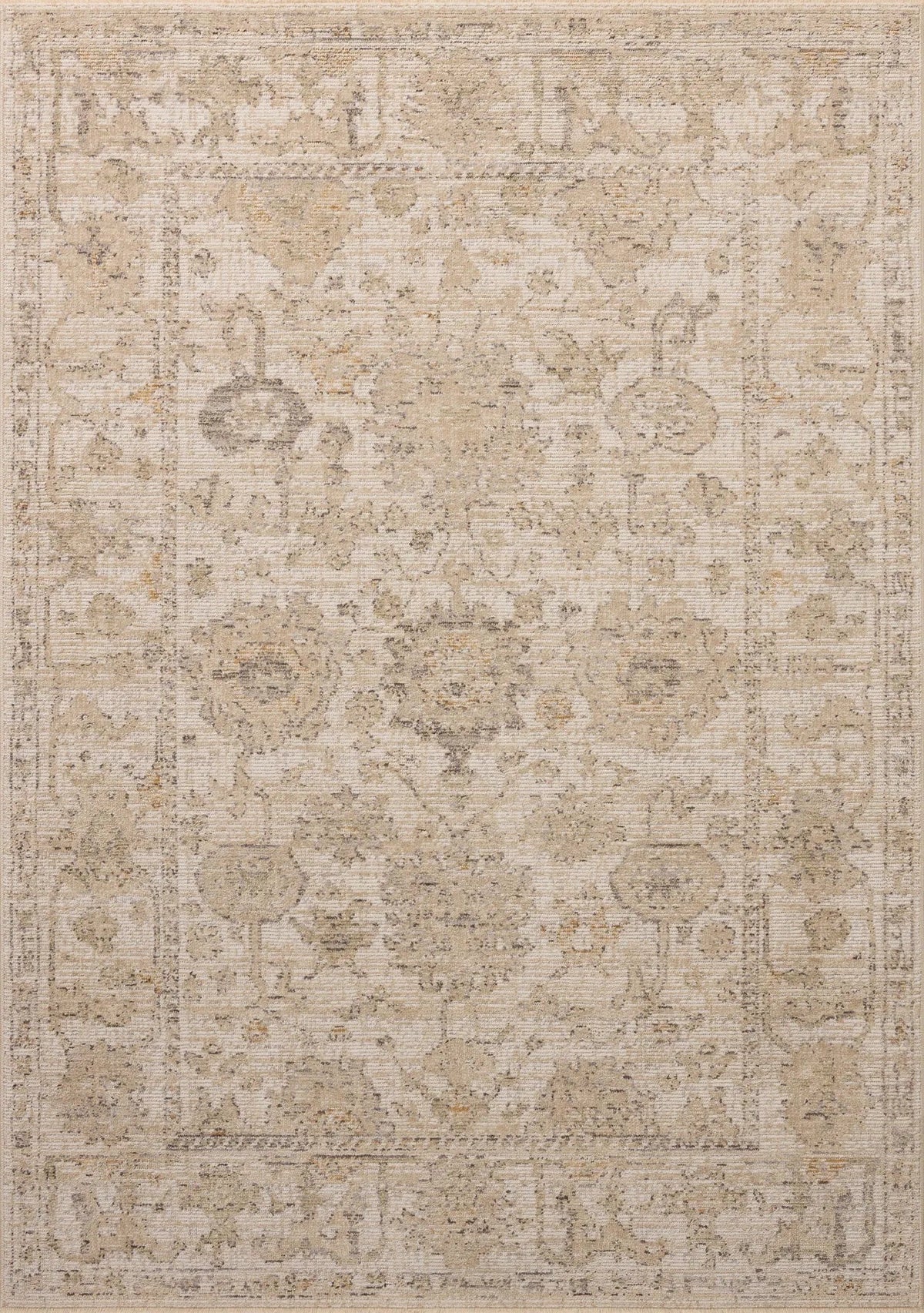 Loloi Milena MLE-08 Ivory / Sand Rug - main flat