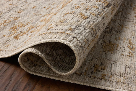 Loloi Milena MLE-09 Ivory / Ochre Rug - pile height