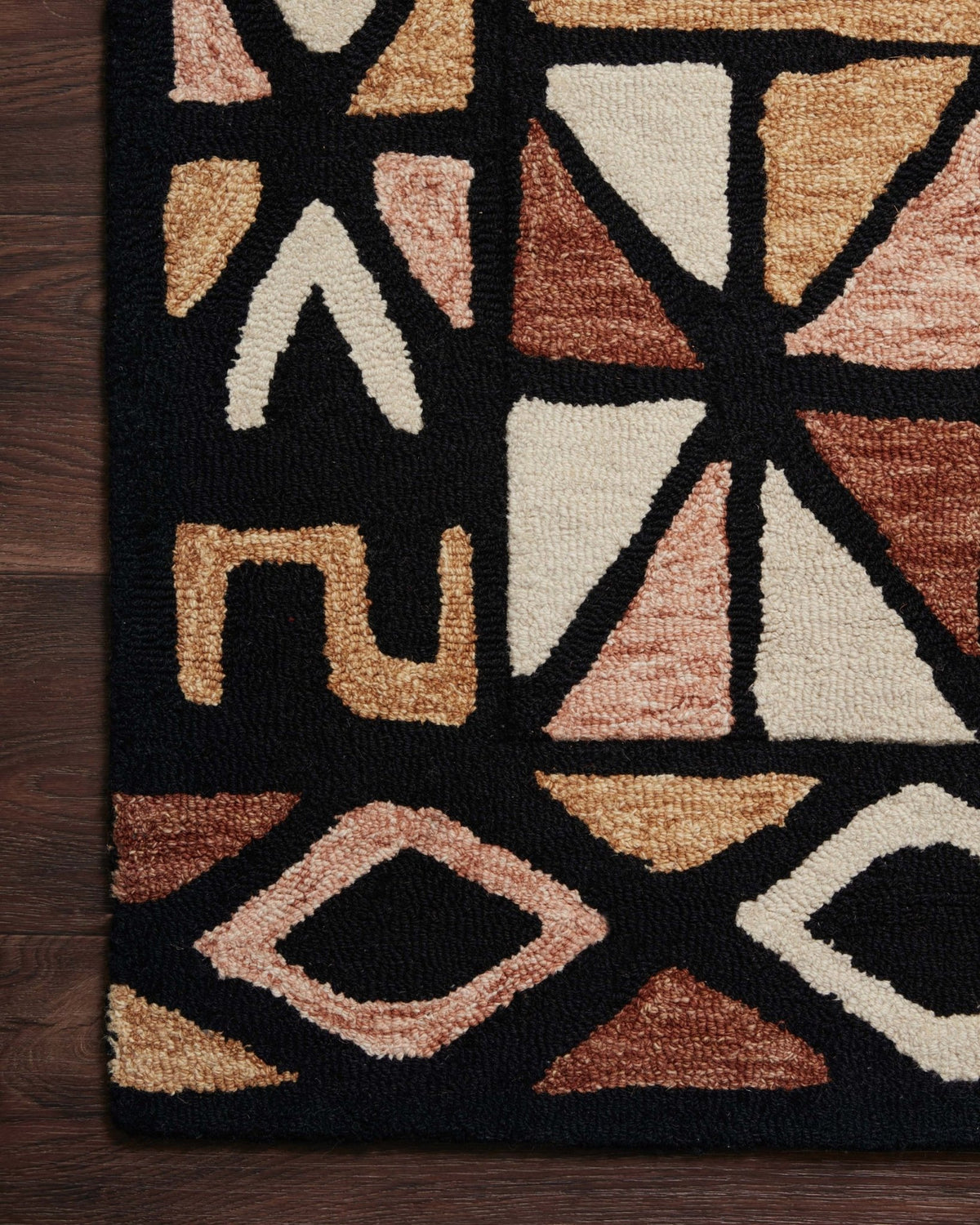 Loloi Nala Nal - 05 Spice/Black Rugs - Loloi - nalanal - 05sqbl2339