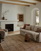 Loloi Nellie NEL-01 Terracotta / Ivory Rug - room scene 3