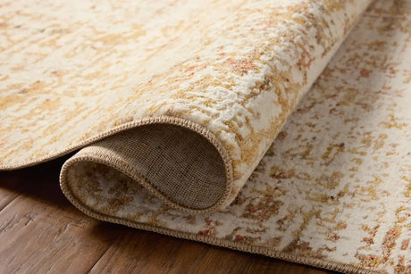 Loloi Nellie NEL-02 Sunset / Pebble Rug - pile height
