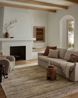 Loloi Nellie NEL-04 Ivory / Pebble Rug - room scene 3
