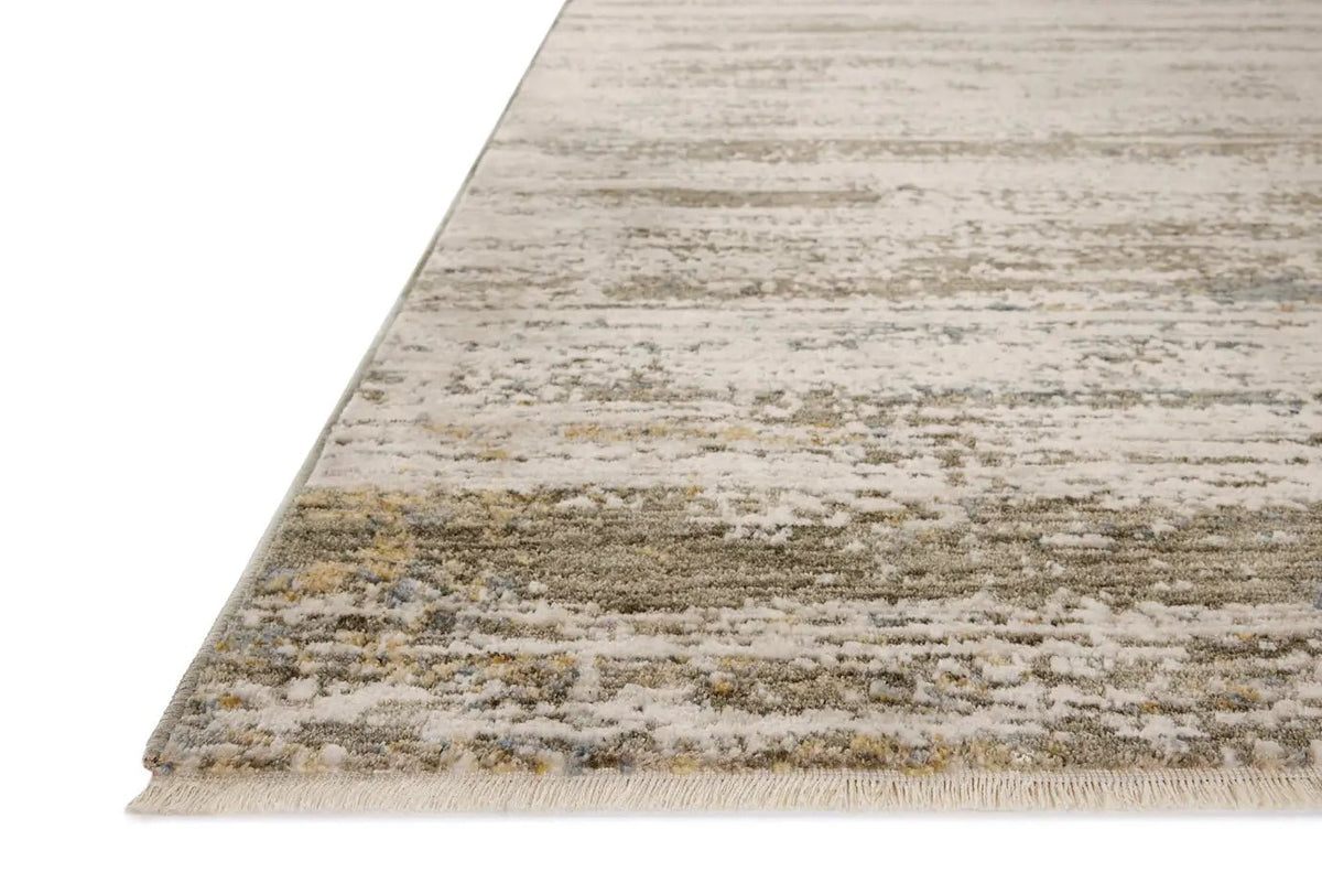 Loloi Nellie NEL-04 Lagoon / Dove Rug - rug corner