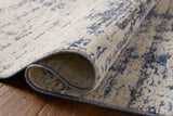 Loloi Nellie NEL-05 Dove / Blue Rug - pile height