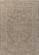 Loloi Newman NEW-01 Slate / Natural Rug - main flat