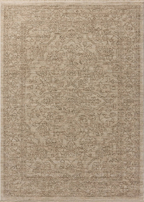 Loloi Newman NEW-01 Taupe / Bone Rug - main flat